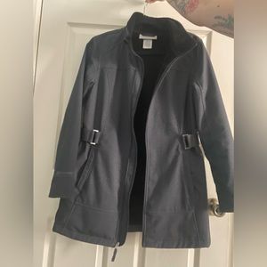 Charcoal winter jacket with removable hood - Free Country